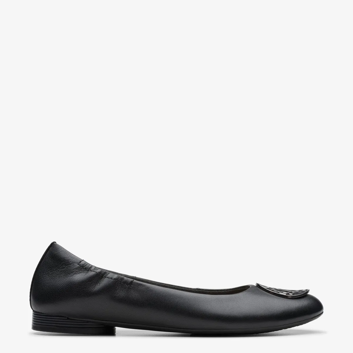 CLARKS - Zapato Casual Mujer Cuero Negro Clarks