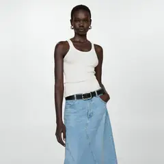 MANGO - Top Punto Tirantes Mujer