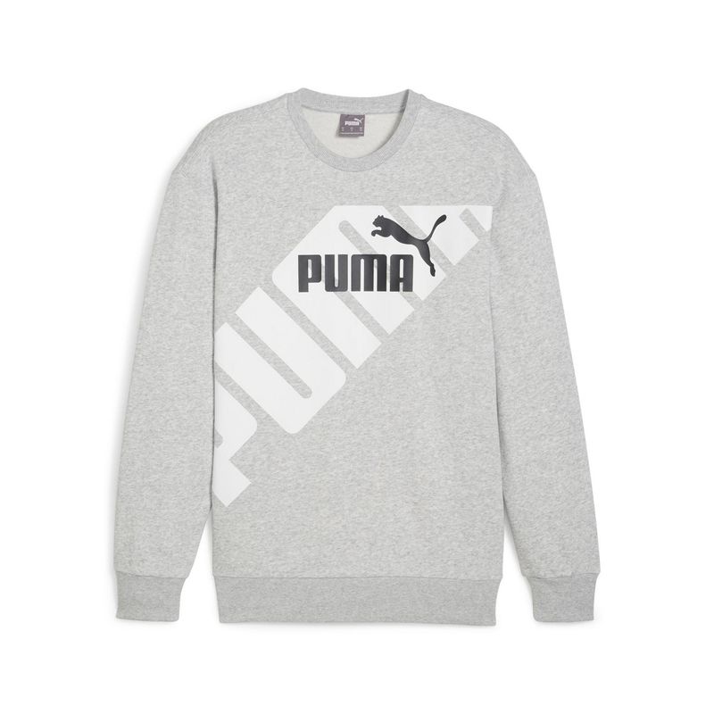 PUMA - Polerón Crewneck Cuello Redondo Hombre Puma