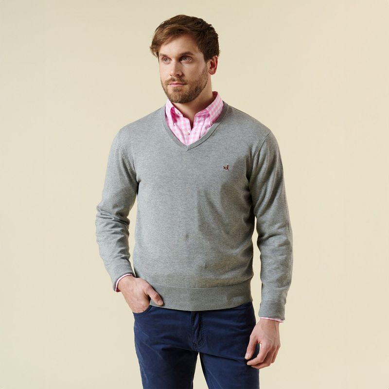 SAVILLE ROW - Sweater Cuello V Hombre Saville Row