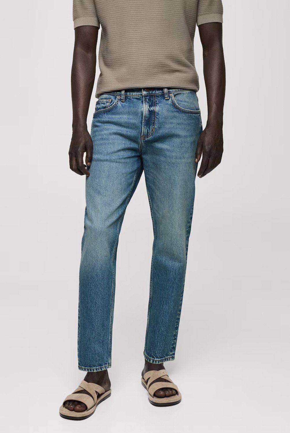 MANGO MAN - Jeans Ben Tappered Fit Hombre Mango Man
