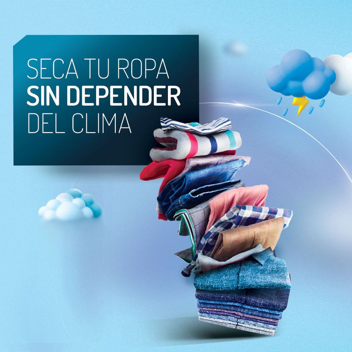 MABE - Secadora Eléctrica 10 Kg Evacuación EM010VDVL0 Mabe