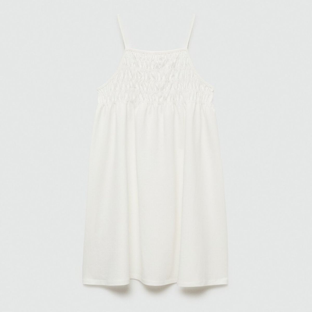 MANGO KIDS - Vestido Detalles Fruncidos Niña Mango Kids