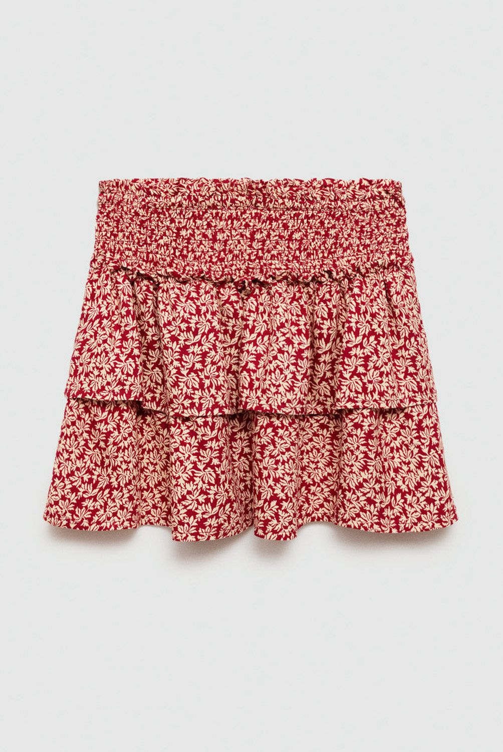 MANGO KIDS - Falda Volantes Estampada Niña Mango Kids