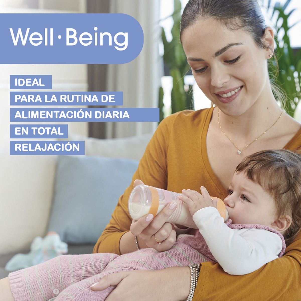CHICCO - Mamadera Well Being 330 Ml Pp  Chicco