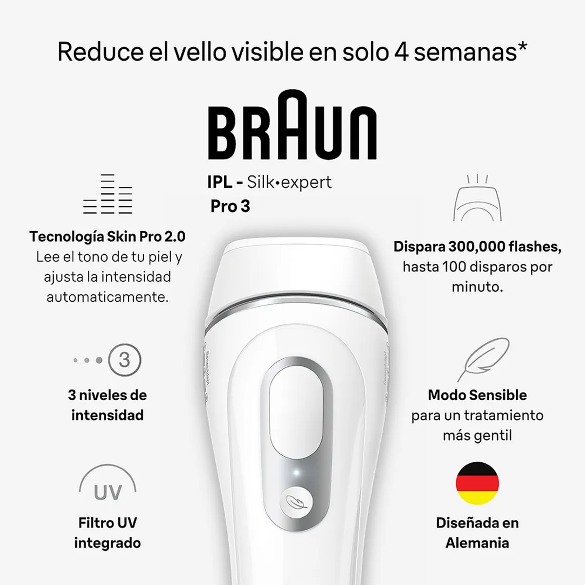 BRAUN - Depiladora IPL BRAUN PL3230