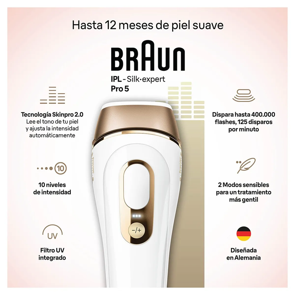 BRAUN - Depiladora IPL BRAUN PL5140