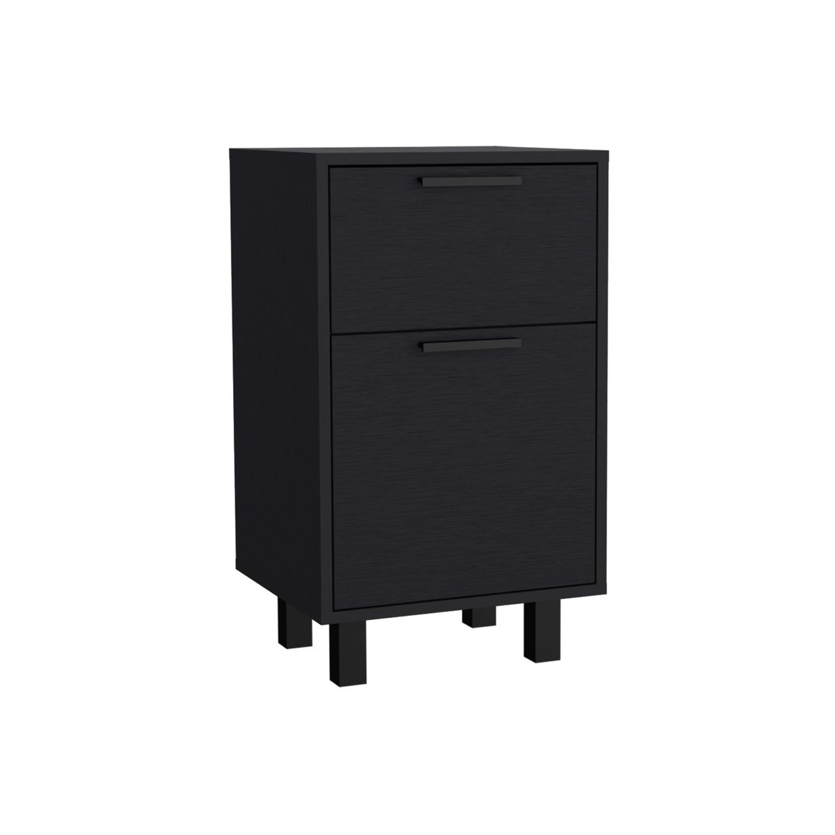 TUHOME - Velador Secret Z-81 2 Cajones Wengue Tuhome