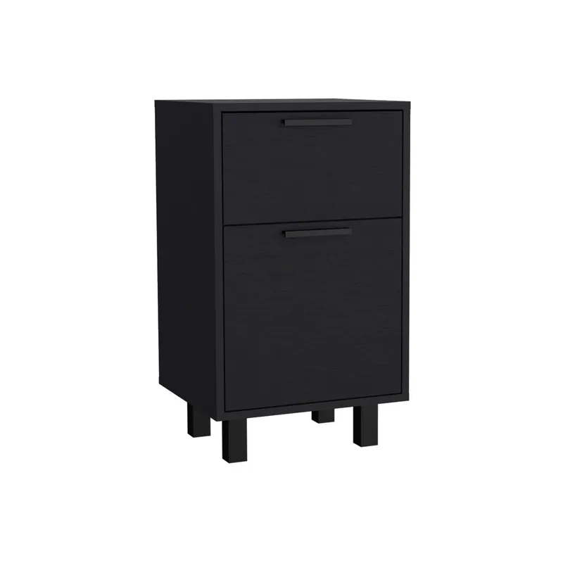 TUHOME - Velador Secret Z-81 2 Cajones Wengue Tuhome
