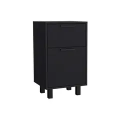TUHOME - Velador Secret Z-81 2 Cajones Wengue