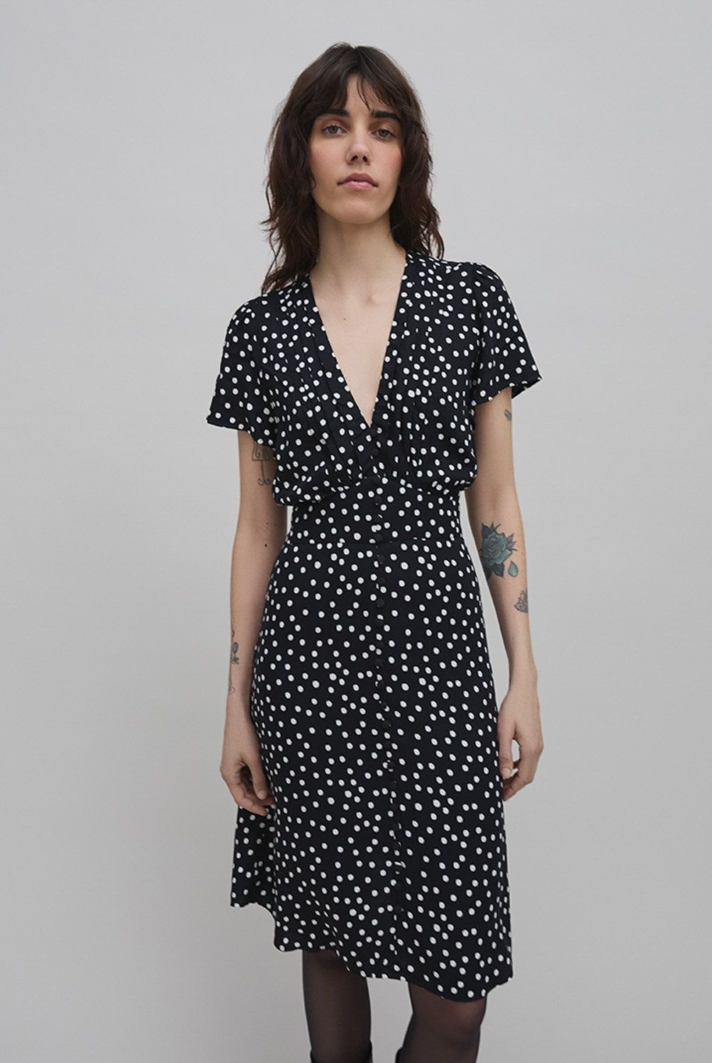 IKKS - Vestido Corto Estampado Mujer IKKS