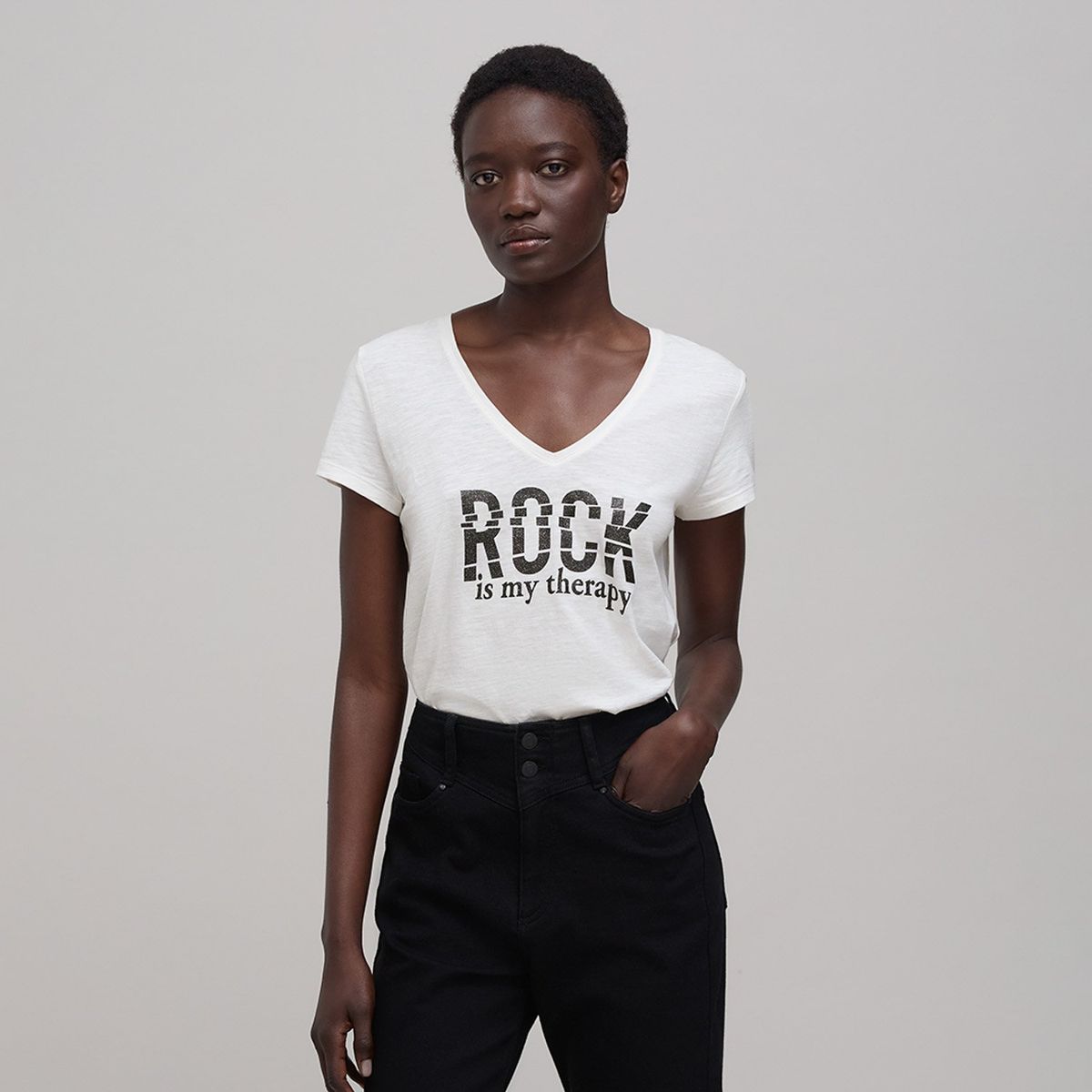 IKKS - Polera 100% Algodón Mujer IKKS