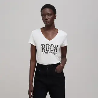 IKKS - Polera 100% Algodón Mujer