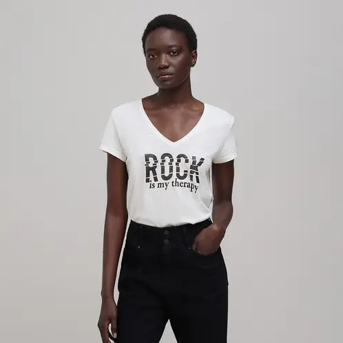 IKKS - Polera 100% Algodón Mujer
