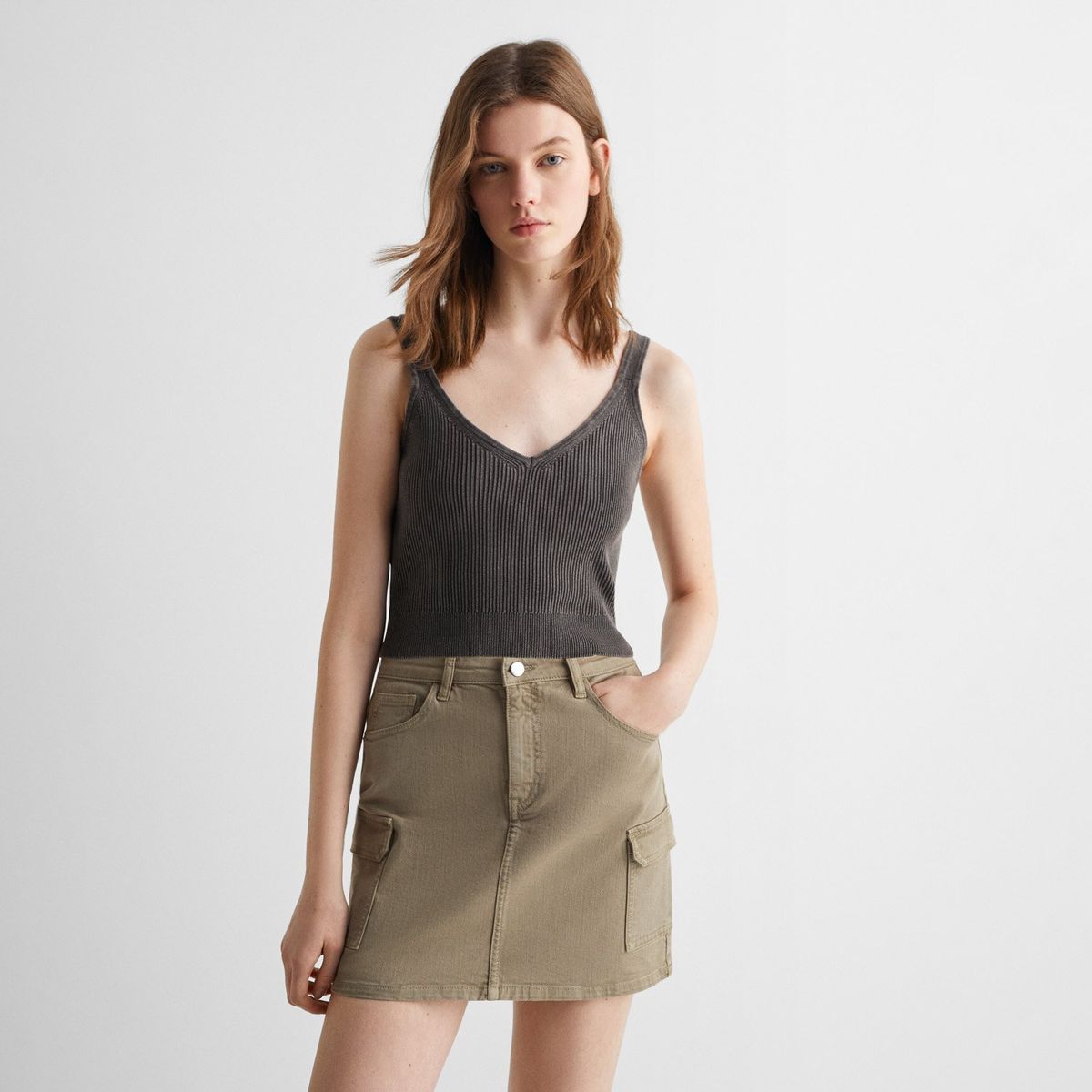 MANGO TEEN - Top Tirantes Mujer Mango Teen