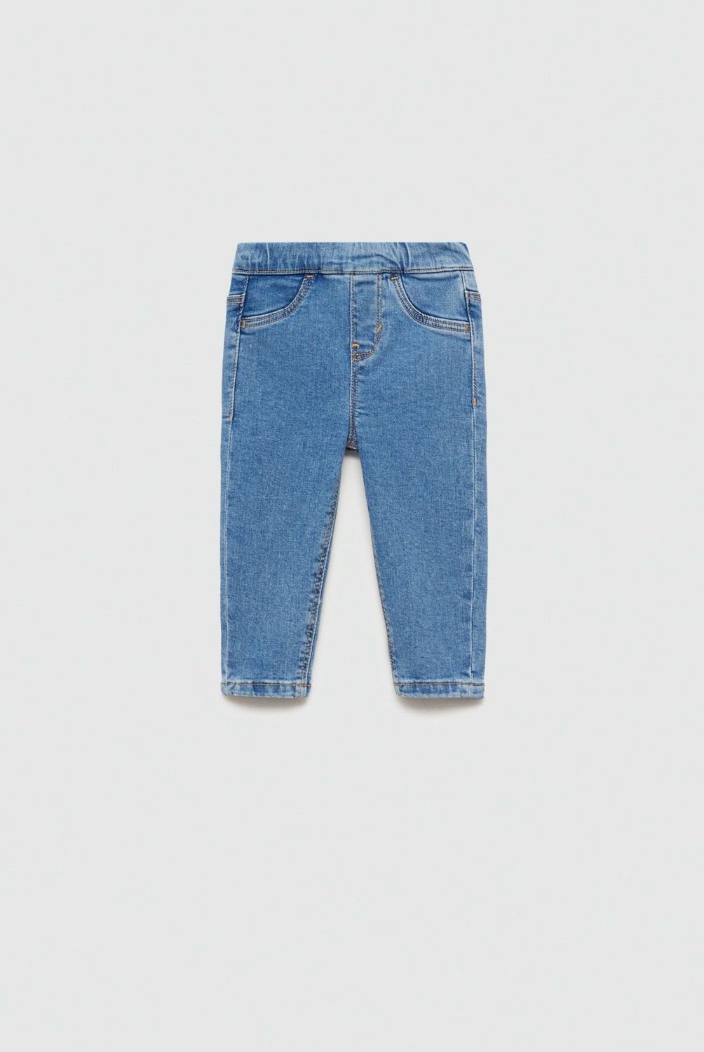MANGO KIDS - Jeans Cintura Elástica Bebé Niña Mango Kids