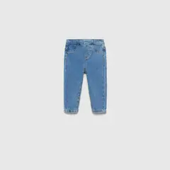 MANGO KIDS - Jeans Cintura Elástica Bebé Niña
