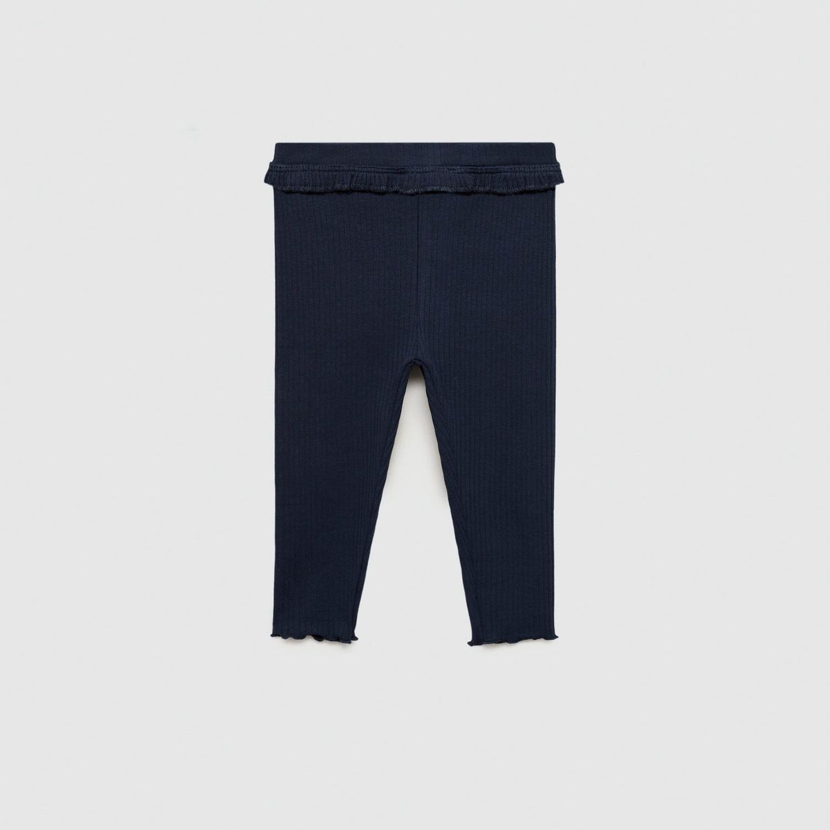 MANGO KIDS - Leggings Canalé Algodón Bebé Niña Mango Kids