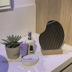 TUHOME - Espejo De Mesa 25X21 Cm