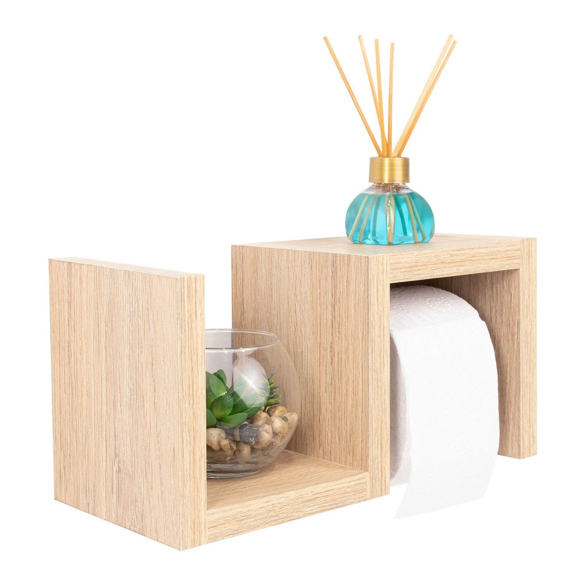 TUHOME - Repisa Funcional Baño Mila Tuhome