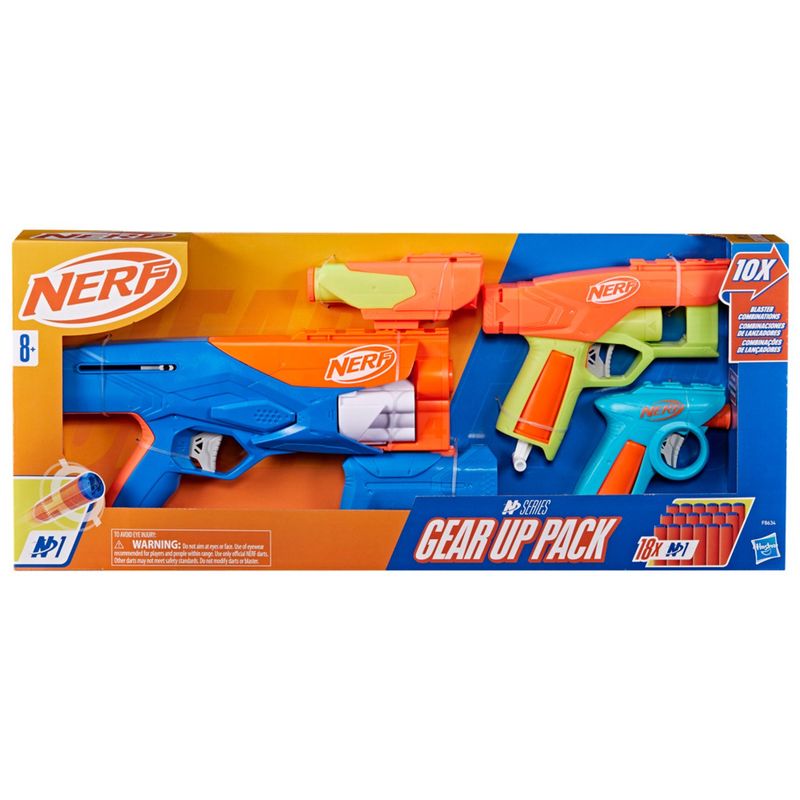 NERF - Lanzador  N-Series Gear Up Pac Nerf