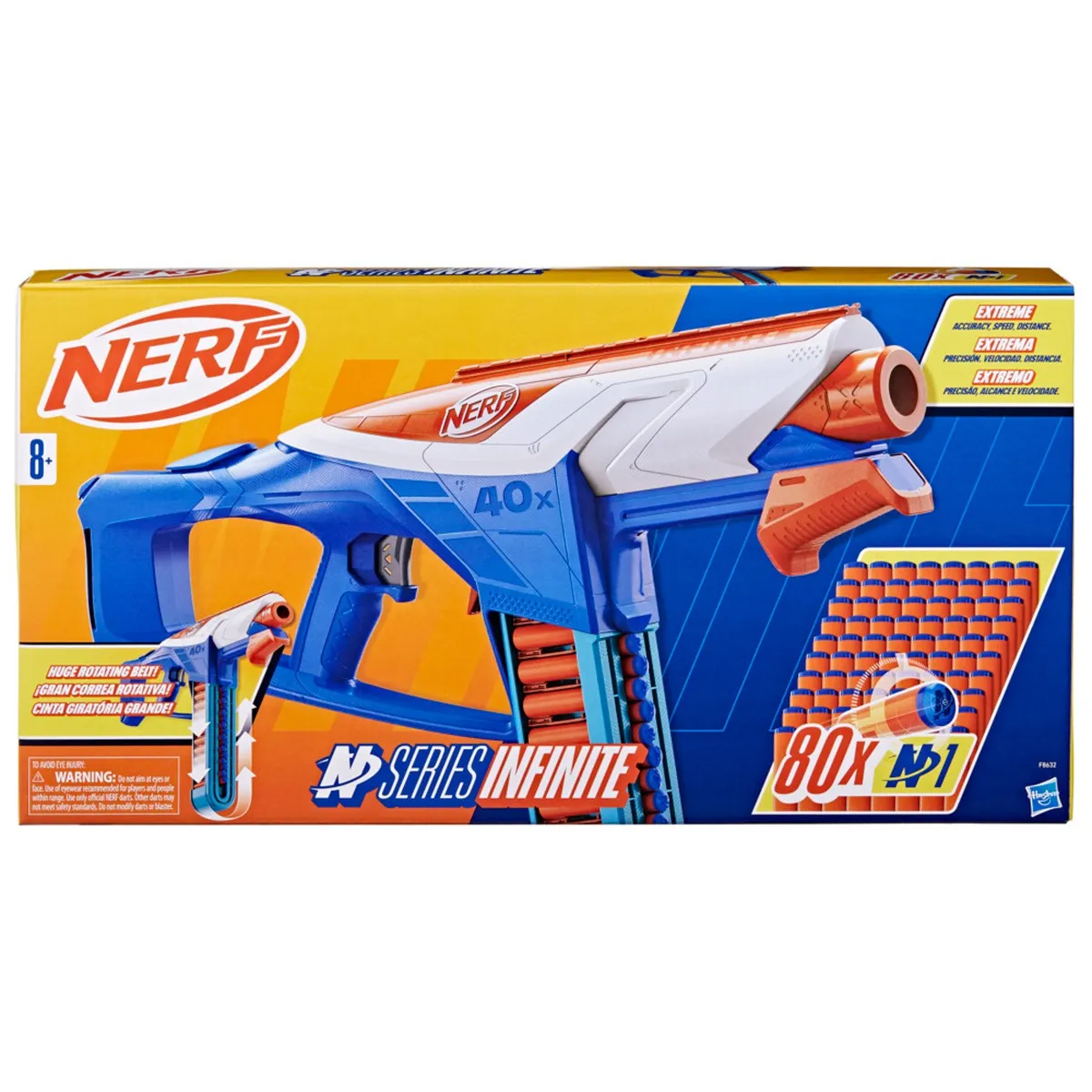 NERF - Lanzador N-Series Battle Belt  Nerf