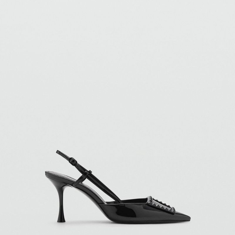 MANGO - Zapato Casual Mujer Negro Mango
