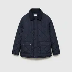 MANGO KIDS - Parka Acolchado Rombos Niño