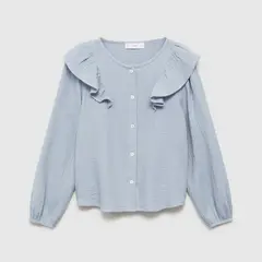 MANGO KIDS - Blusa Algodón Bambula Niña