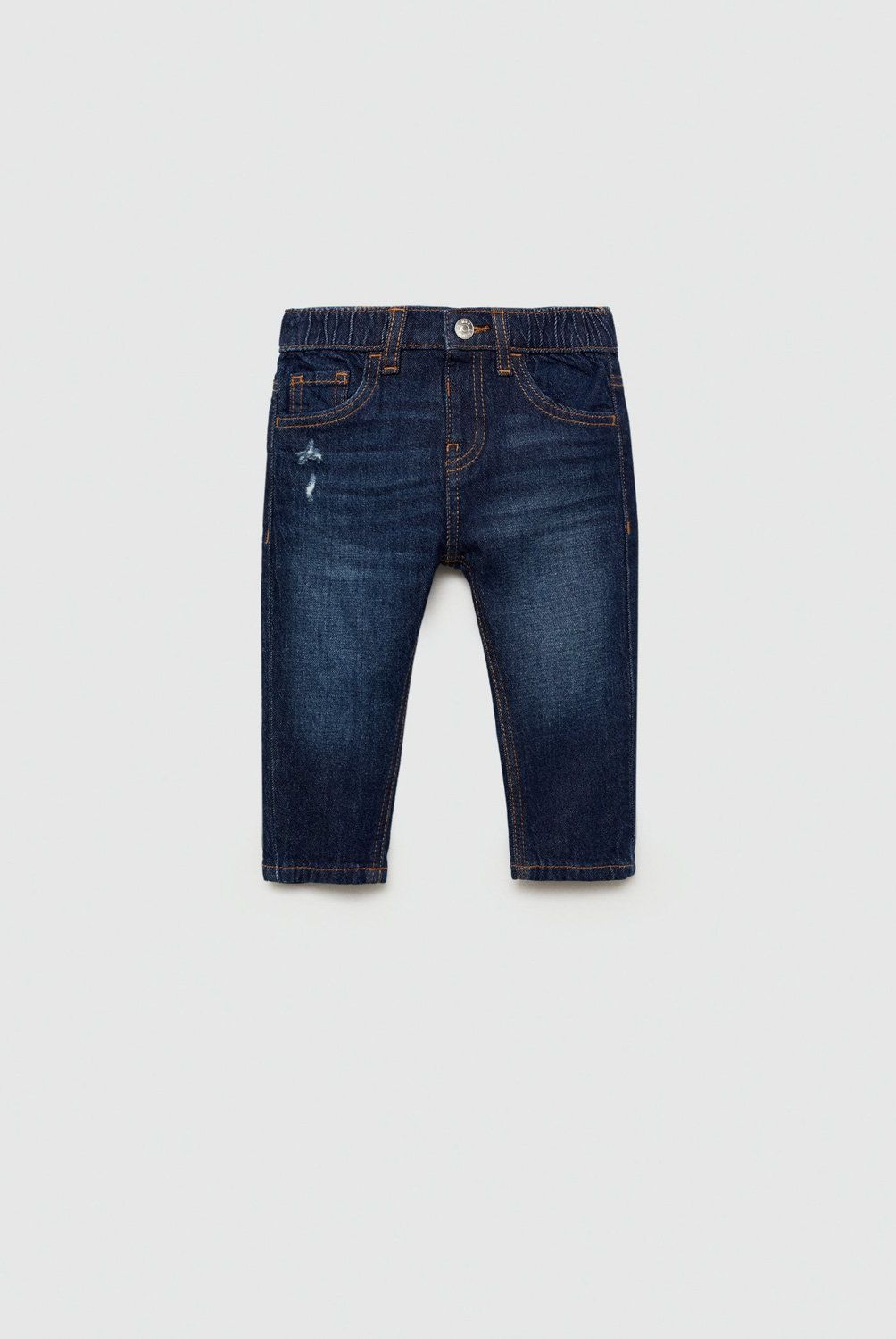 MANGO KIDS - Jeans Cintura Elástica Bebé Niño Mango Kids