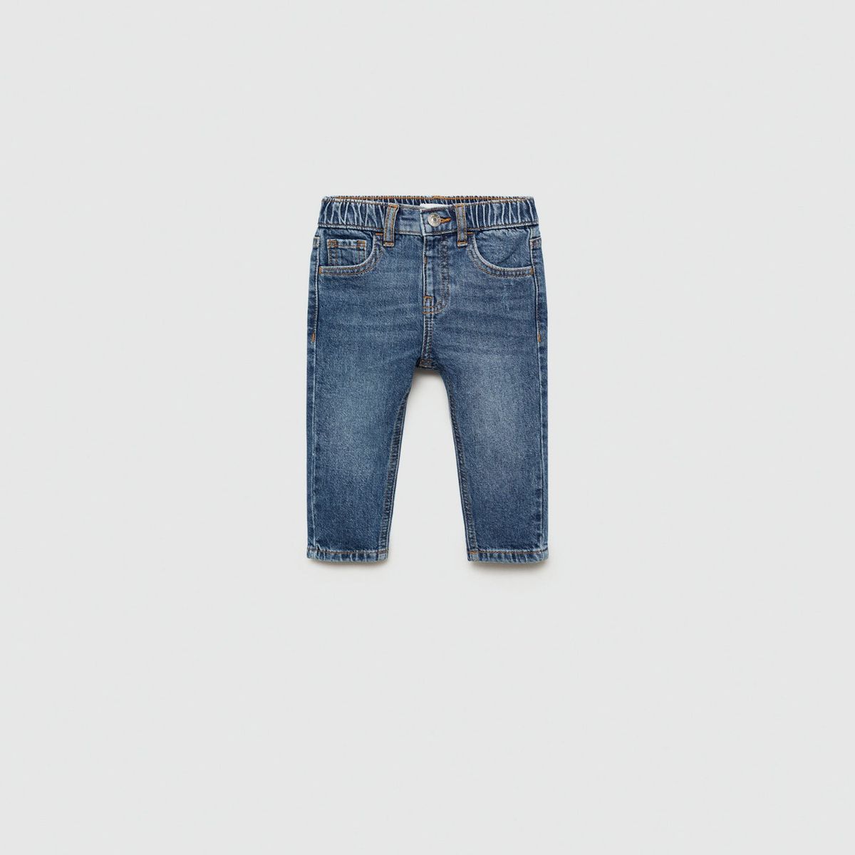 MANGO KIDS - Jeans Cintura Elástica Bebé Niño Mango Kids