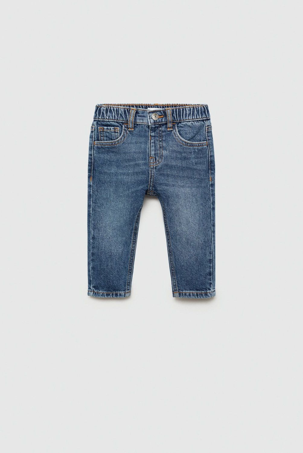 MANGO KIDS - Jeans Cintura Elástica Bebé Niño Mango Kids