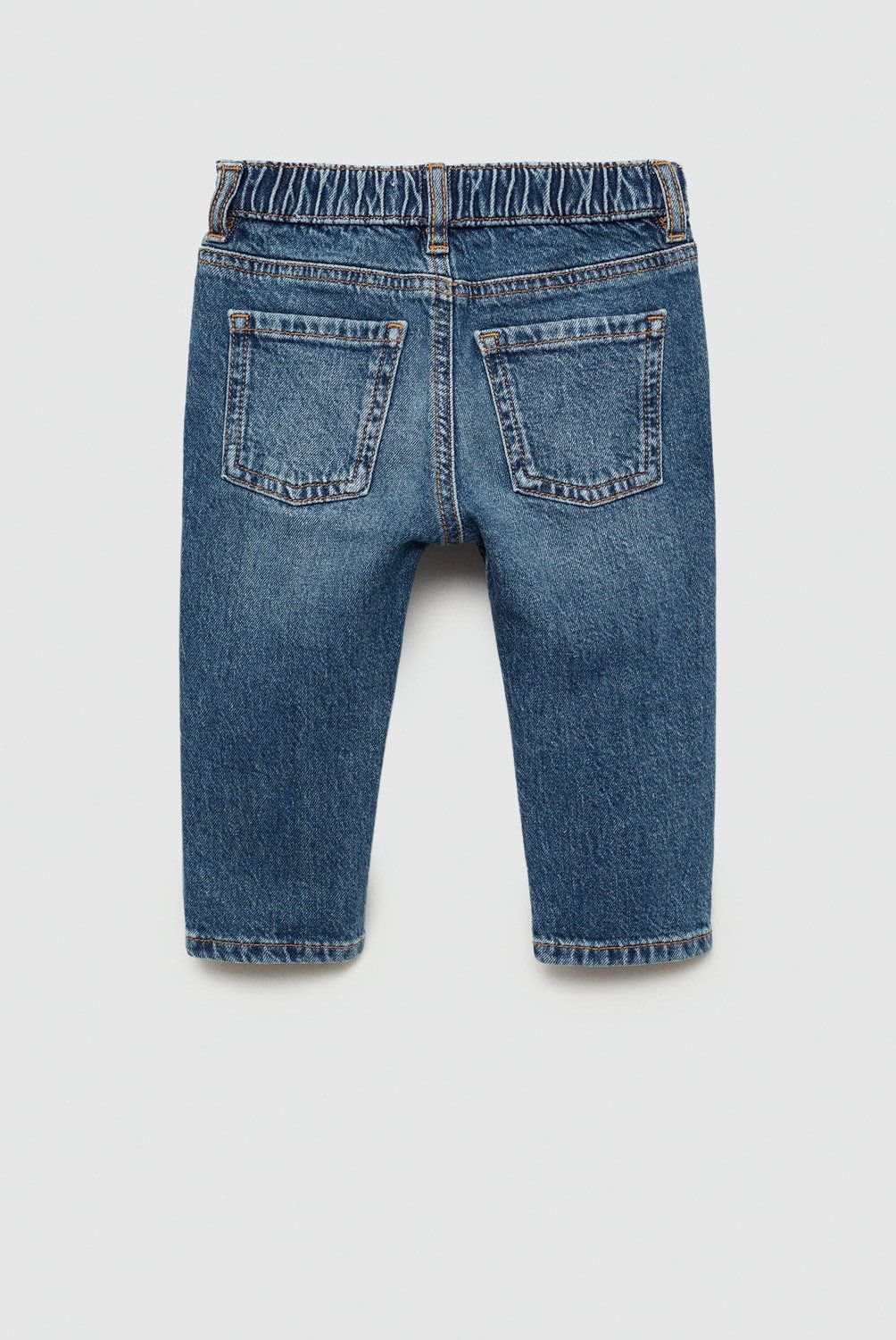 MANGO KIDS - Jeans Cintura Elástica Bebé Niño Mango Kids