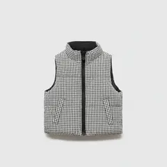 MANGO KIDS - Chaleco Acolchado Reversible Bebé Niña