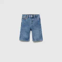 MANGO KIDS - Jeans Culotte Bebé Niña