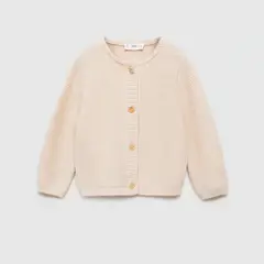 MANGO KIDS - Cárdigan Punto Botones Unisex Bebé