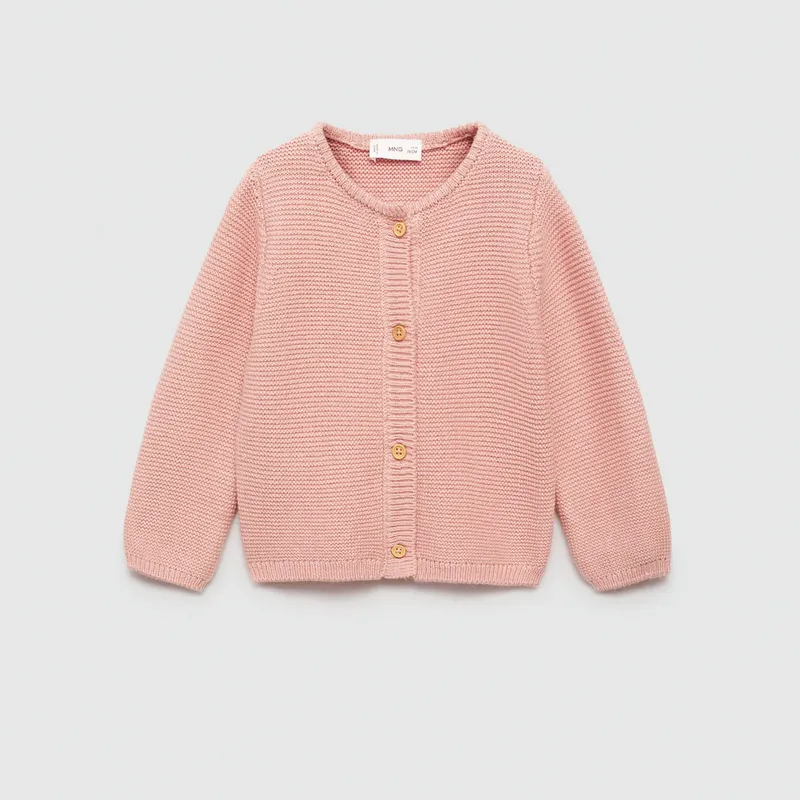 MANGO KIDS - Cárdigan Punto Botones Unisex Bebé Mango Kids