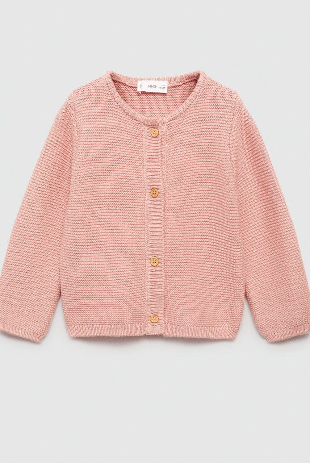 MANGO KIDS - Cárdigan Punto Botones Unisex Bebé Mango Kids