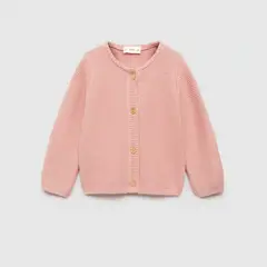 MANGO KIDS - Cárdigan Punto Botones Unisex Bebé