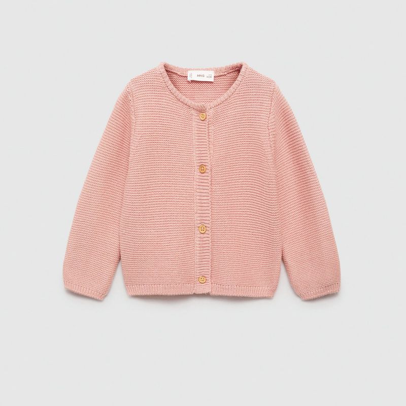 MANGO KIDS - Cárdigan Punto Botones Unisex Bebé Mango Kids