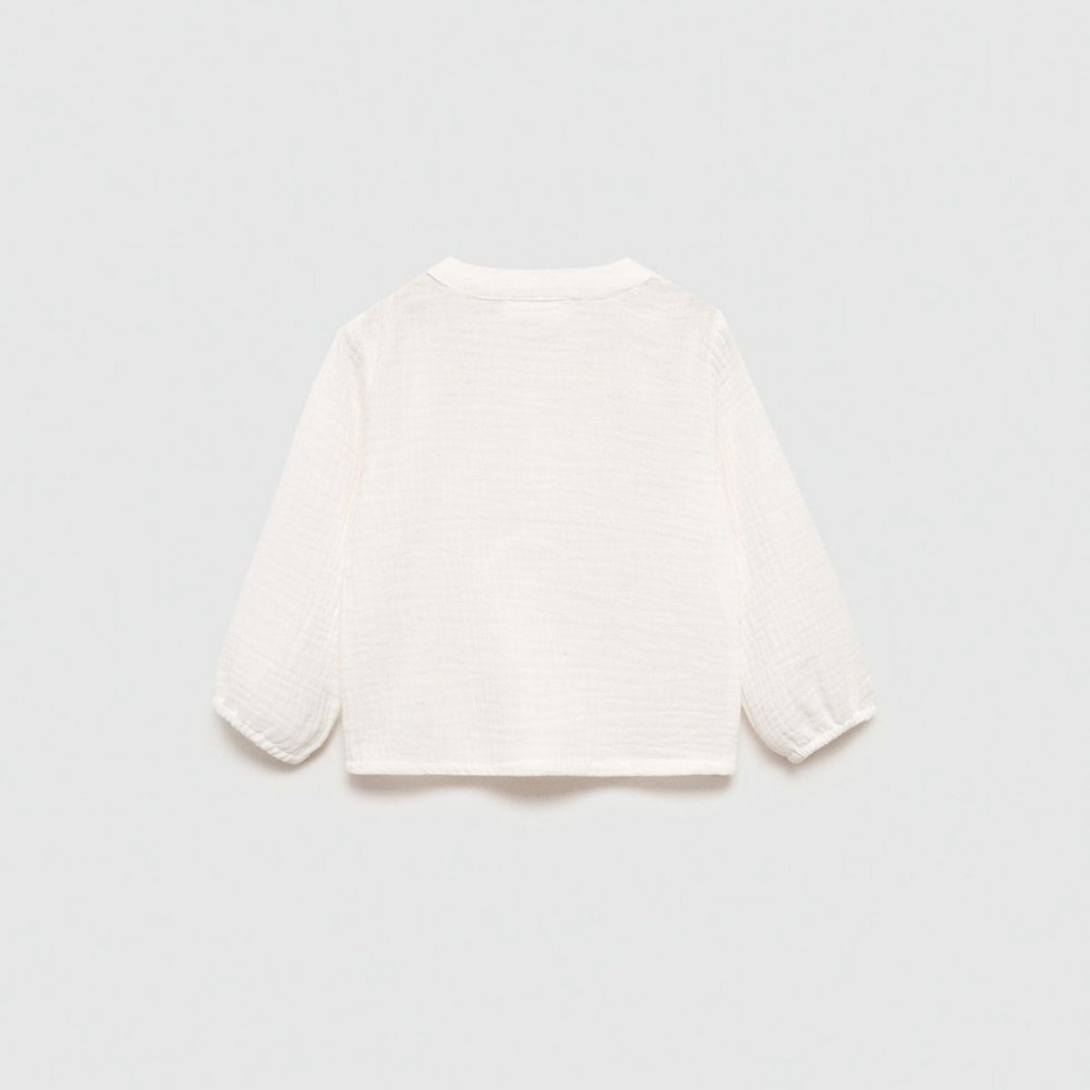 MANGO KIDS - Camisa Algodón Bambula Unisex Bebé Mango Kids