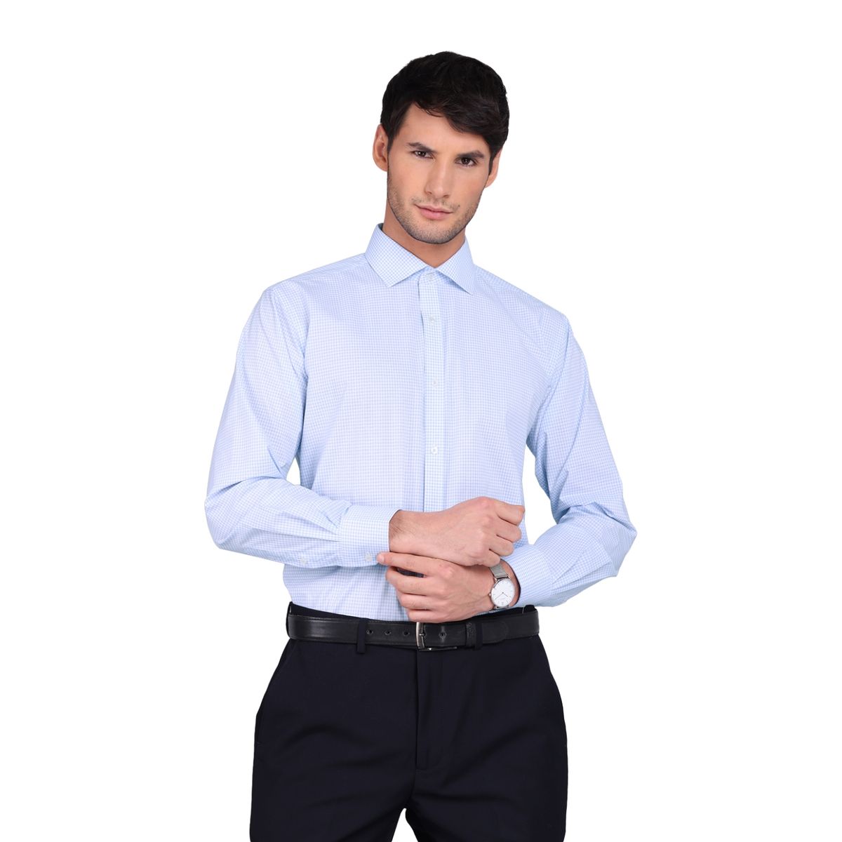 ARROW - Camisa De Vestir Manga Larga Algodón Hombre Arrow