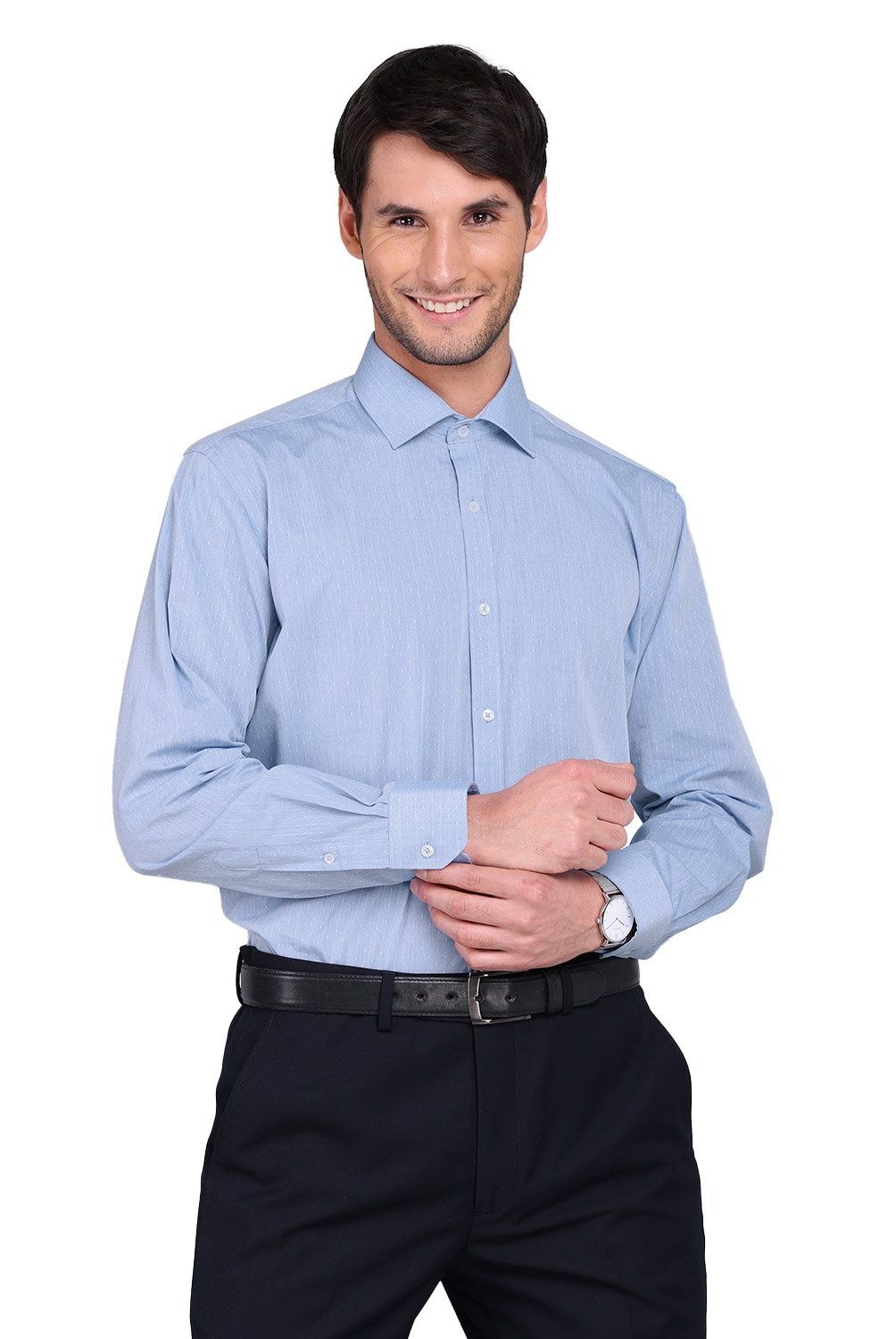 ARROW - Camisa De Vestir Manga Larga Algodón Hombre Arrow