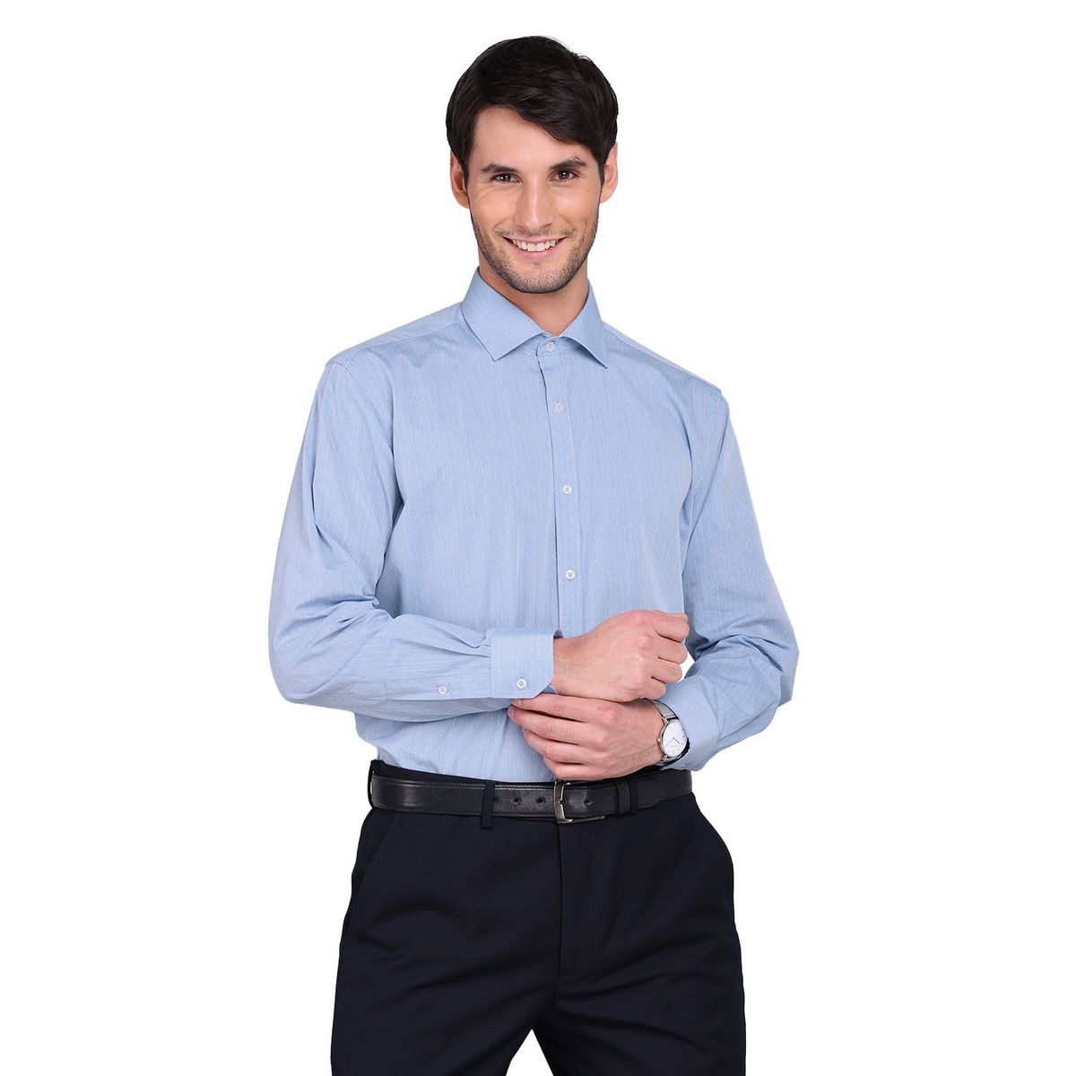 ARROW - Camisa De Vestir Manga Larga Algodón Hombre Arrow