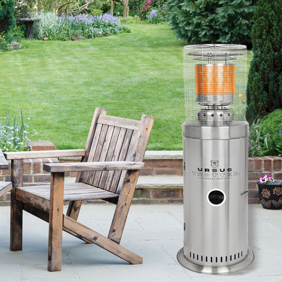 URSUS TROTTER - Estufa A Gas 15Kg Met15Kino Ursus Trotter