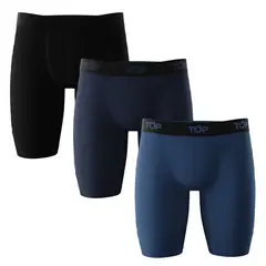 TOP - Pack De 3 Bóxer Algodón Hombre