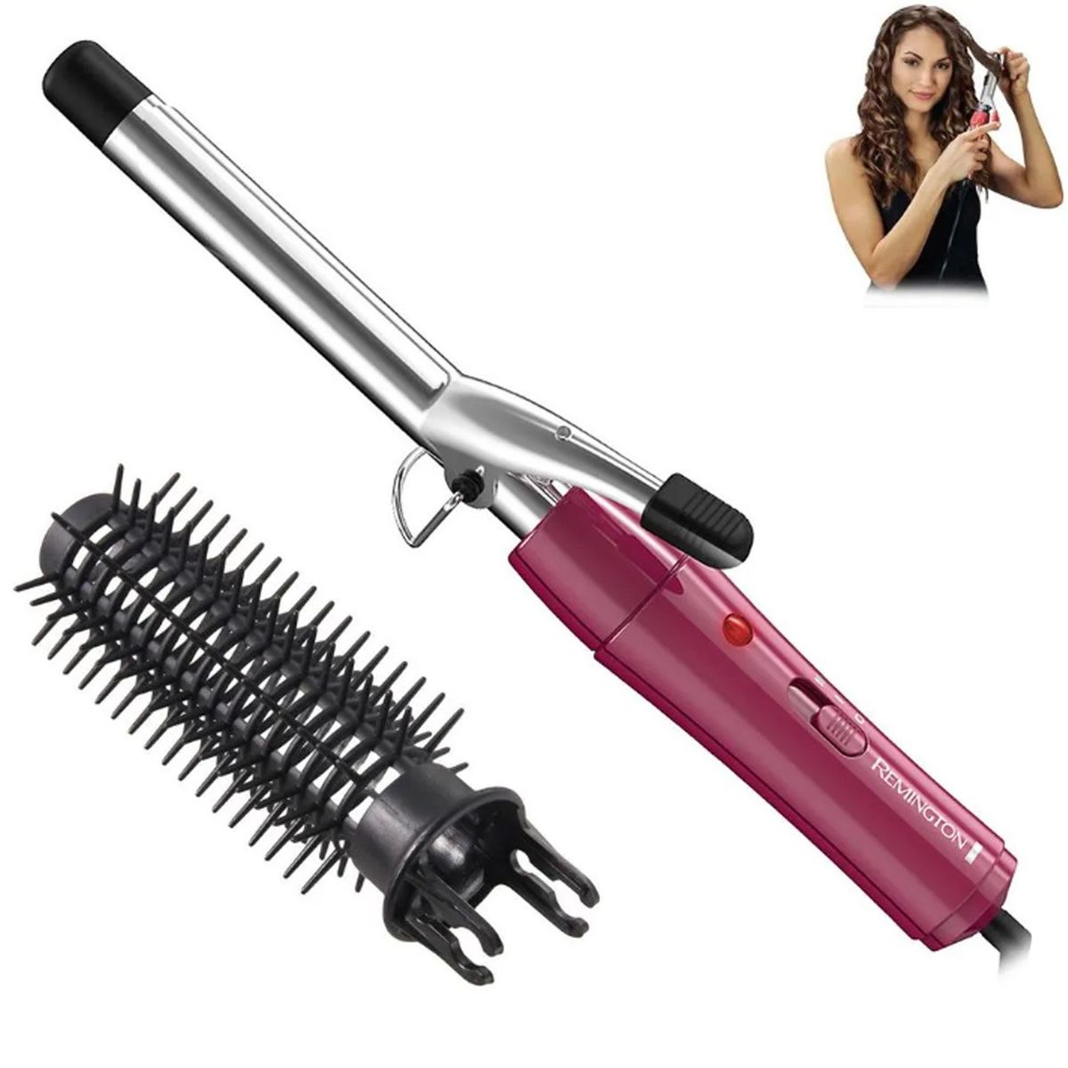 REMINGTON - Ondulador de pelo Remington 190°C,CI11A19 220 R