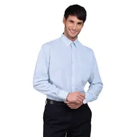 Camisa De Vestir Manga Larga Algodón Hombre