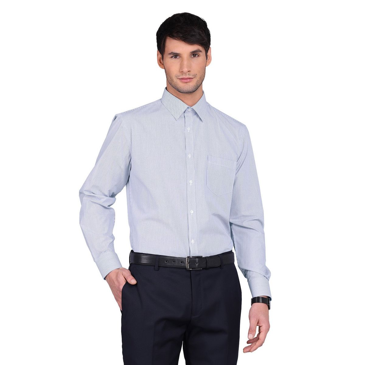 ARROW - Camisa De Vestir Manga Larga Algodón Hombre Arrow