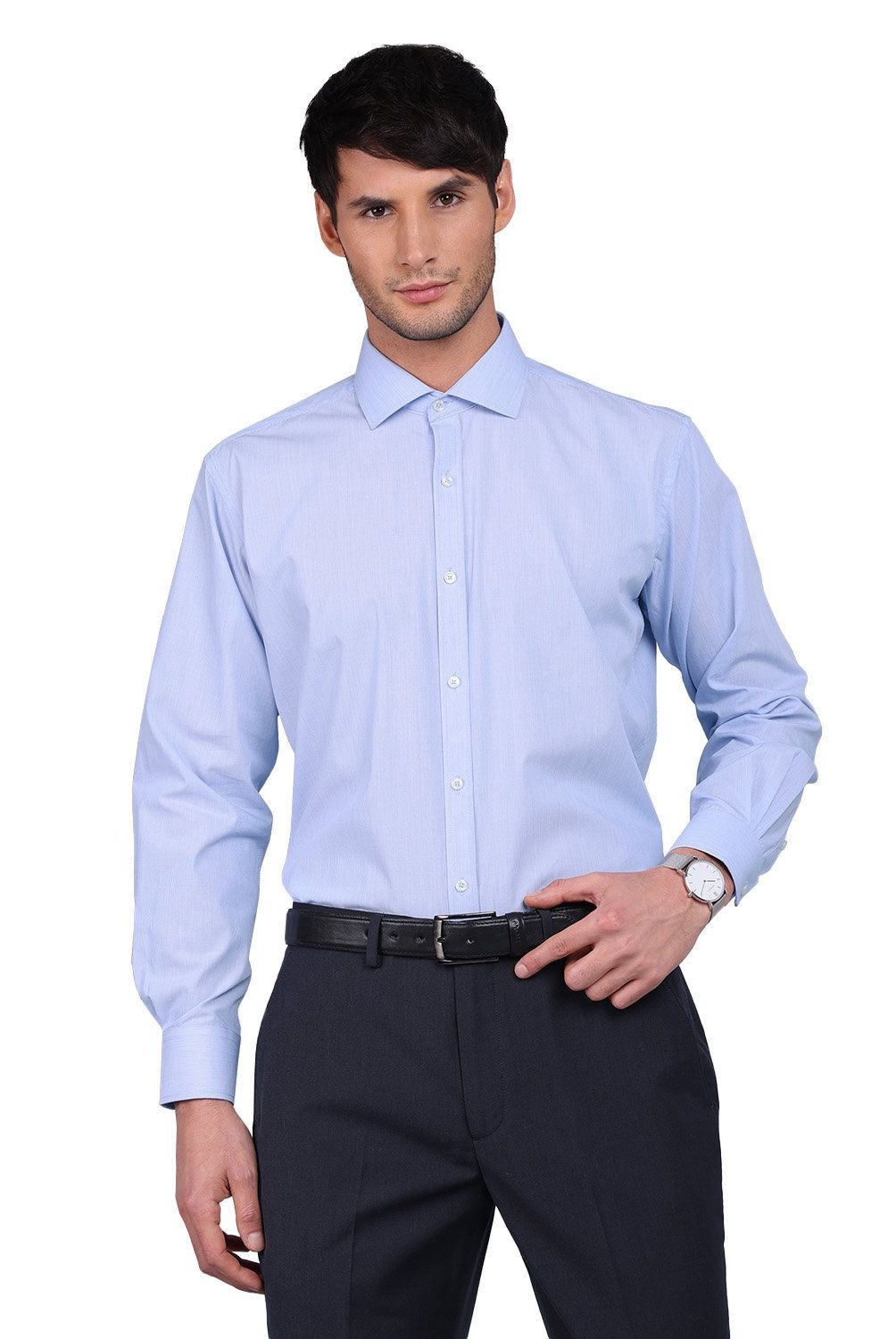 ARROW - Camisa De Vestir Manga Larga Algodón Hombre Arrow